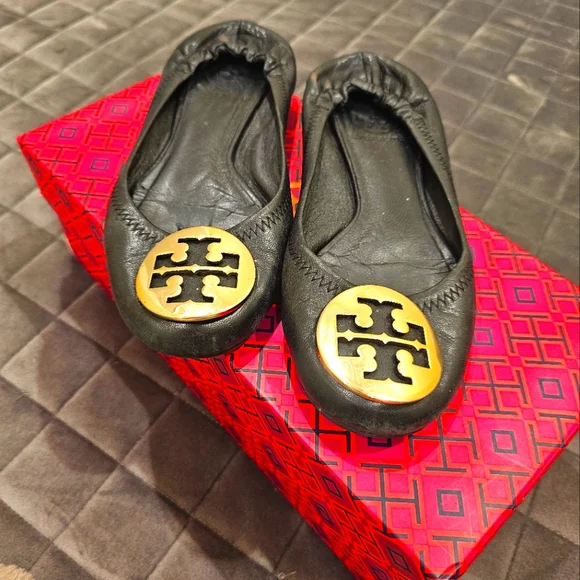 Tory burch ballet flats size 5.5 - Picture 1 of 2